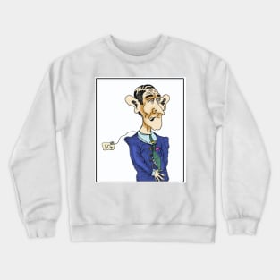 Funny Prince Charles Cartoon UK Royal Family. Crewneck Sweatshirt